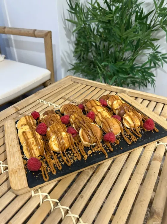 Mini-pancakes à composer